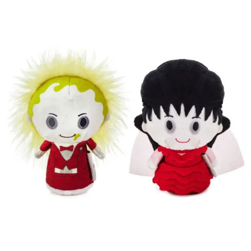 Hallmark Itty Bittys® Beetlejuice™ And Lydia Deetz Plush, Set Of 2 -Hallmark Shop Beetlejuice and Lydia Deetz Plush itty bittys 1KDD2094 01