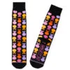 Hallmark Star Trek: The Next Generation™ Colorful U.S.S. Enterprise Novelty Crew Socks -Hallmark Shop BlackPurpleOrange Star Trek Enterprise Socks 1SRT1006 01