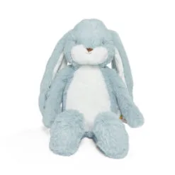 Bunnies By The Bay Little Nibble Stormy Blue Bunny Stuffed Animal, 12"