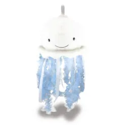 Bubbles The Jellyfish Stuffed Animal With Light And Sound, 8" H