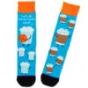 Hallmark Coffee Cups Playing Basketball Funny Crew Socks