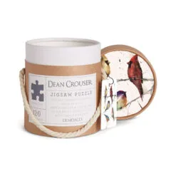 Demdaco Birds 120-Piece Puzzle 7 Demdaco Birds 120-Piece Puzzle -Hallmark Shop Colorful Birds Jigsaw Puzzle in Canister 1004610122 03
