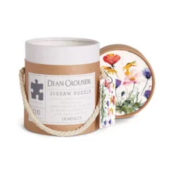 Demdaco Wildflowers 120-Piece Puzzle -Hallmark Shop Colorful Wildflowers Jigsaw Puzzle in Canister 1004610115 03