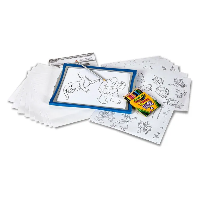 Crayola Blue Light-Up Tracing Pad 5 Crayola Blue Light-Up Tracing Pad - Image 3