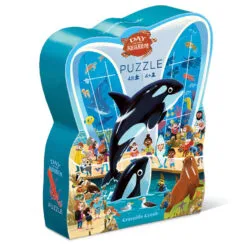 Crocodile Creek Day At The Aquarium 48-Piece Jigsaw Puzzle