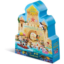 Crocodile Creek Day At The Beach 48-Piece Jigsaw Puzzle