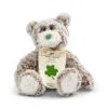 Demdaco Lucky Mini Giving Bear, 8.5" -Hallmark Shop Demdaco Mini Giving Bear With Green Shamrock 5004870005 01