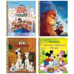 Disney's 100th Anniversary Little Golden Books Boxed Set Of 12 -Hallmark Shop Disney Boxed Set of 12 Little Golden Books 9780593646052 03