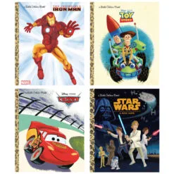 Disney's 100th Anniversary Little Golden Books Boxed Set Of 12 -Hallmark Shop Disney Boxed Set of 12 Little Golden Books 9780593646052 04