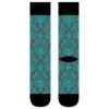 Hallmark Disney The Haunted Mansion Wallpaper Crew Socks -Hallmark Shop Disney Haunted Mansion Wallpaper Eyes Crew Socks 1HGN1502 01