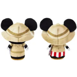 Hallmark Itty Bittys® Walt Disney World 50th Anniversary Jungle Cruise Mickey And Minnie Plush, Set Of 3 -Hallmark Shop Disney Jungle Cruise Boat Mickey and Minnie itty bittys 1KDD2118 04