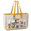 Hallmark Walt Disney World 50th Anniversary "it's A Small World" Canvas Tote Bag