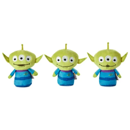 Hallmark Itty Bittys® Disney/Pixar Toy Story Aliens Mini Plush, Set Of 3 -Hallmark Shop DisneyPixar Toy Story Aliens Mini Plush itty bittys 1KDD2125 01