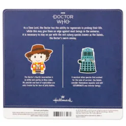 Hallmark Itty Bittys® Doctor Who The Fourth Doctor And Dalek Plush, Set Of 2 -Hallmark Shop Doctor Who Fourth Doctor and Dalek Plush itty bittys 1KDD2078 04