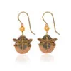 Silver Forest Dragonfly On Mixed Metal Teardrop Earrings 1 Silver Forest Dragonfly On Mixed Metal Teardrop Earrings -Hallmark Shop Dragonfly on Mixed Metal Teardrop Earrings NE2048 01