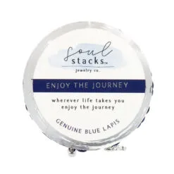 Soul Stacks Enjoy The Journey Beaded Stretch Bracelets, Set Of 3 7 Soul Stacks Enjoy The Journey Beaded Stretch Bracelets, Set Of 3 -Hallmark Shop Enjoy the Journey BlueSilver Beaded Stretch Bracelets STXJRN 02