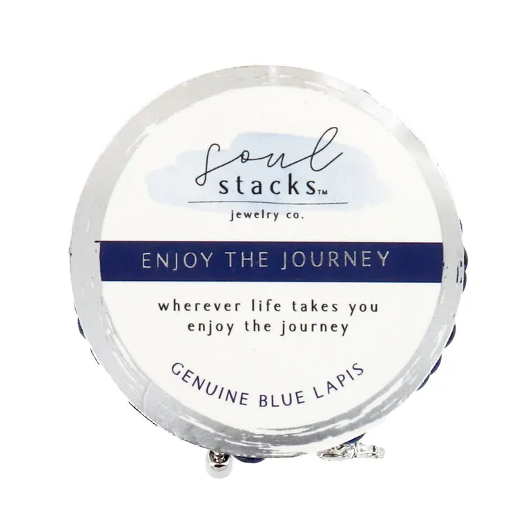 Soul Stacks Enjoy The Journey Beaded Stretch Bracelets, Set Of 3 4 Soul Stacks Enjoy The Journey Beaded Stretch Bracelets, Set Of 3 - Image 2