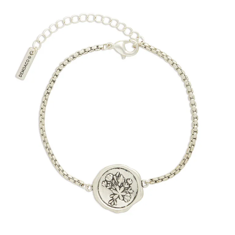Demdaco Floral Charm Dear You Mom Bracelet 3 Demdaco Floral Charm Dear You Mom Bracelet