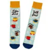 Hallmark Gilmore Girls Life's Short, Talk Fast Crew Socks -Hallmark Shop Gilmore Girls Lifes Short Talk Fast Crew Socks 1PCL1011 01