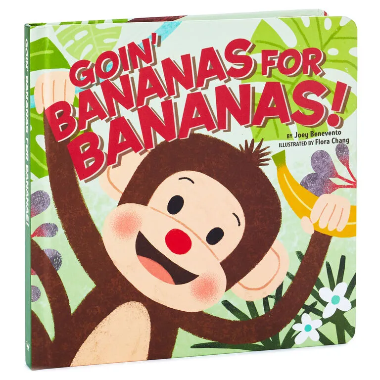 Hallmark Goin' Bananas For Bananas! Board Book 3 Hallmark Goin' Bananas For Bananas! Board Book