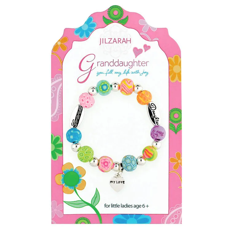 Jilzarah Granddaughter Bracelet For Child 3 Jilzarah Granddaughter Bracelet For Child