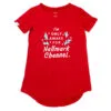 Hallmark Channel Only Awake Oversized Women's Red Sleep Shirt, Small/Medium -Hallmark Shop Hallmark Channel Only Awake Sleep Shirt 1XKT3531 01
