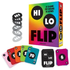 Hi Lo Flip Card Game -Hallmark Shop Hi Lo Flip Card Game 118 02