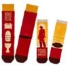 Hallmark Indiana Jones™ Adult And Child Relic And Archeologist Socks, Pack Of 2 2 Hallmark Indiana Jones™ Adult And Child Relic And Archeologist Socks, Pack Of 2 -Hallmark Shop Indiana Jones Adult and Child Sock Bundle 2Pack 1IDJ1002 01