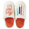 Hallmark It's You Day Birthday Slippers With Sound, Small/Medium 1 Hallmark It's You Day Birthday Slippers With Sound, Small/Medium -Hallmark Shop Its You Day Birthday Slippers With Sound 1SLP1010 01