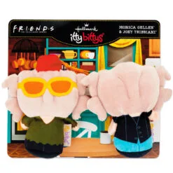 Hallmark Itty Bittys® Friends Joey And Monica Plush, Set Of 2 -Hallmark Shop Joey and Monica Turkey Heads Plush Friends itty bittys 1KDD2071 03