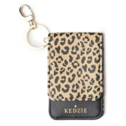 Kedzie Essentials Only Key Ring ID Case In Just Kitten