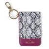Kedzie Essentials Only Key Ring ID Holder In Python -Hallmark Shop Kedzie Snakeskin Print Compact ID Wallet KDZIDPY 01