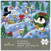 Hallmark Playful Penguins Deck The Halls Jigsaw Puzzle, 550 Pieces -Hallmark Shop Keepsake Playful Penguins Deck the Halls Puzzle 1PZX2014 01