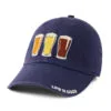 Life Is Good Diversified Portfolio Navy Baseball Cap -Hallmark Shop Life Is Good Beers on Navy Blue Baseball Cap 98701OS 01