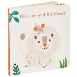 Hallmark The Lion And The Mouse Board Book And Lion Lovey Blanket Set -Hallmark Shop Lion Lovey Blanket Lion Mouse Kindness Board Book Set 1BBY4783 03