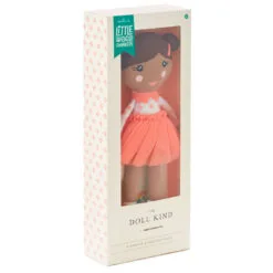 Hallmark Little World Changers™ And Kind Culture Co. The Doll Kind Dark Skin Girl, 12" -Hallmark Shop Little World Changers Dark Skin Girl Doll With Tokens 1KID2086 06