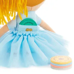 Hallmark Little World Changers™ And Kind Culture Co. The Doll Kind Light Skin Girl, 12" -Hallmark Shop Little World Changers Light Skin Girl Doll With Tokens 1KID2085 03