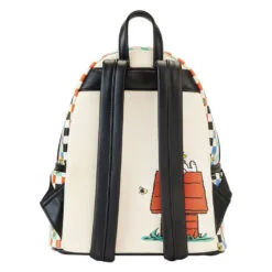 Loungefly Peanuts Snoopy And Woodstock Checkered Mini Backpack -Hallmark Shop Loungefly Peanuts Snoopy Checkered Mini Backpack PNBK0025 03