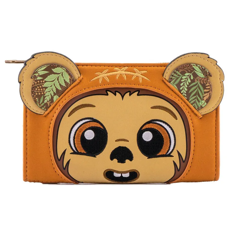 Loungefly Star Wars Wicket Cosplay Flap Wallet 3 Loungefly Star Wars Wicket Cosplay Flap Wallet