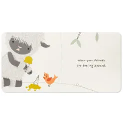 Hallmark MopTops Highland Sheep Stuffed Animal With You Are Kind Board Book 13 Hallmark MopTops Highland Sheep Stuffed Animal With You Are Kind Board Book -Hallmark Shop MopTops Plush Sheep Stuffed Animal Board Book 1KID1535 06