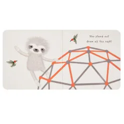 Hallmark MopTops Sloth Stuffed Animal With You Are The Best Board Book -Hallmark Shop MopTops Plush Sloth Stuffed Animal and Board Book 1KID2083 06