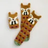 Natural Life Rust Fox Cozy Socks -Hallmark Shop Natural Life Rust Fox Cozy Socks SOCK085 01