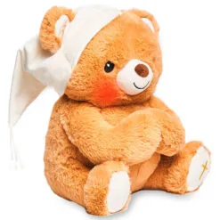 Paws For Prayer Bear Stuffed Animal With Music And Light, 10" H -Hallmark Shop Paws for Prayer Bear Plush With Music and Light CB86755 03
