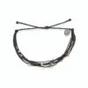 Pura Vida Black And Silver Celestial Malibu Bracelet