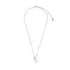 Pura Vida Ride The Wave Pendant Silver Chain Necklace -Hallmark Shop Pura Vida Silver Necklace With Wave Charm 37619SILV 01