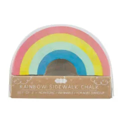 Mud Pie Rainbow Washable Sidewalk Chalk, 2 Pieces