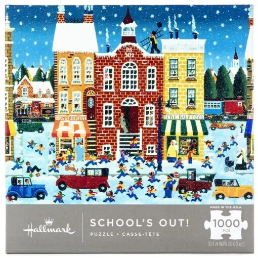 Hallmark School's Out! 1,000-Piece Puzzle -Hallmark Shop Schools Out 1000Piece Puzzle root 1PUZ1910 PUZ1910 01.jpg Source Image