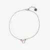 Pura Vida Minnie Mouse Charm Silver Anklet -Hallmark Shop Silver Minnie Mouse Charm Anklet 10BRAK1200SILV 01