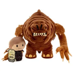 Hallmark Itty Bittys® Star Wars: Return Of The Jedi™ Luke Skywalker™ And Rancor™ Plush Collector Set Of 2 -Hallmark Shop Star Wars Luke Skywalker and Rancor Plush itty bittys 1KDD2137 06