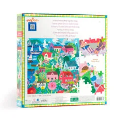 Eeboo Swedish Fishing Village 1000-Piece Jigsaw Puzzle -Hallmark Shop Swedish Fishing Village 1000Piece Jigsaw Puzzle PZTSWD 03